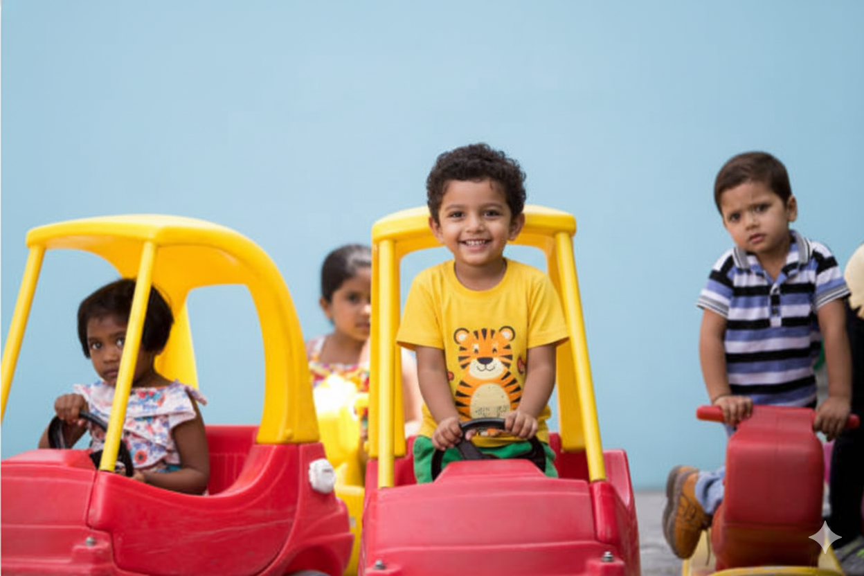 Athletic track at Varanasi sports complex